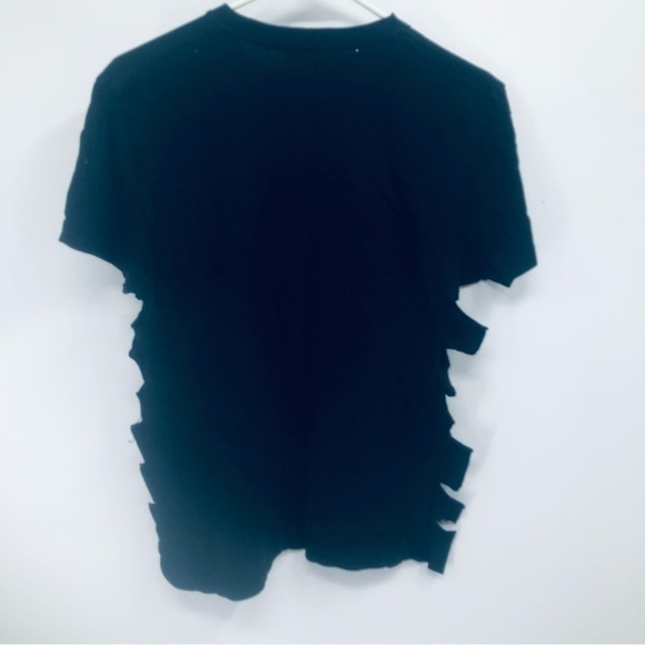 Sean, John women’s black T-shirt with‎ cut outs size medium - Picture 5 of 5